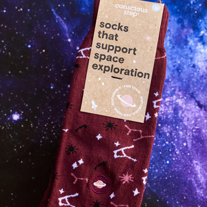 Conscious Step Socks That Support Space Exploration Constellation