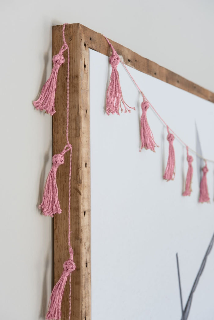 Jute Tassel Garland