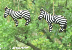 Zebra Tree Decoration