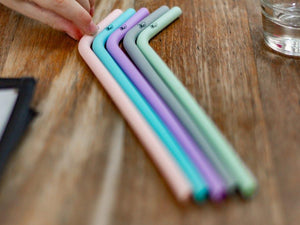 Silicone Straw Set of 5