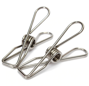 Stainless Steel Clothes Pegs - Regular Size